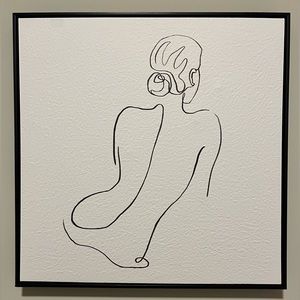 Female form wall art